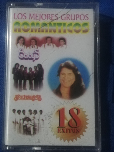 Los Mejores Grupos Romantanticos Cassette 18 Exitos