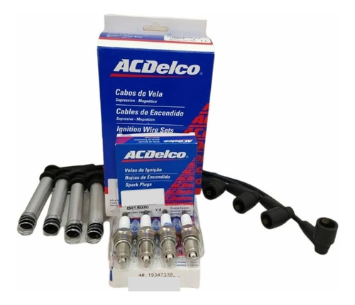 Kit Bujias Y Cables Astra 1.8 / 2.0 / 2.2 8v Acdelco