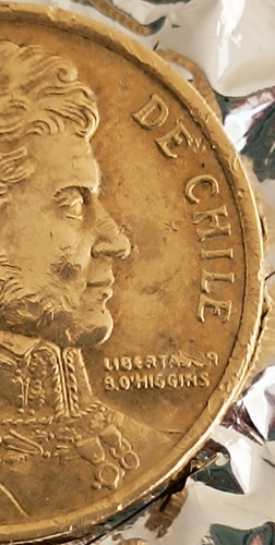 Moneda De 10 Pesos Chilenos Año 2009 Errors (Usado)