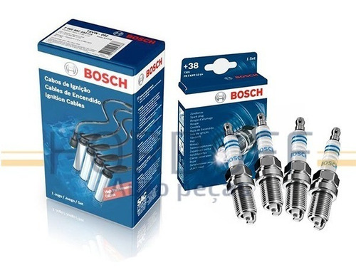 Kit Jogo Cabo + Velas Bosch Pajero Tr4 2.0 16v Flex 07/15