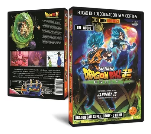 Edição de colecionador  Blu-Ray e DVD do filme Dragon Ball Super Super Hero  