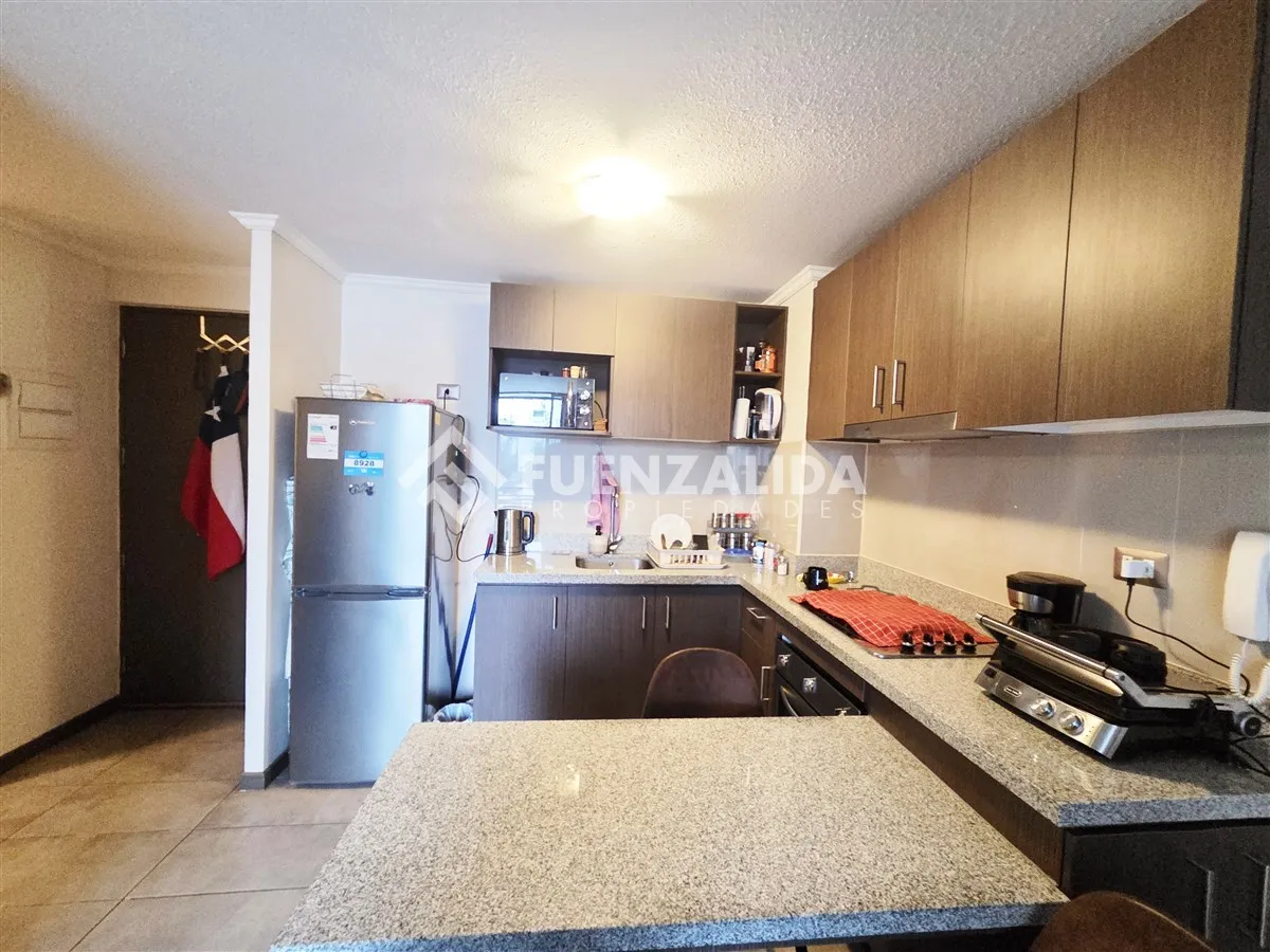 Imagen 2 de 17 de Departamento En Venta De 2 Dorm/1 Baño Y Bd En La Cisterna