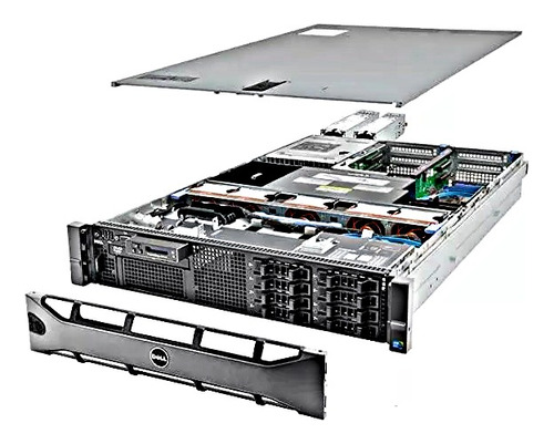 Servidor Dell Poweredge R710 256gb 4x1tb 12 Cores Xeon Rack