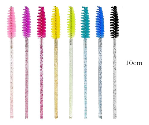 Cepillos X50 Peine Rimmel P/cejas Pestañas Extensión Cristal