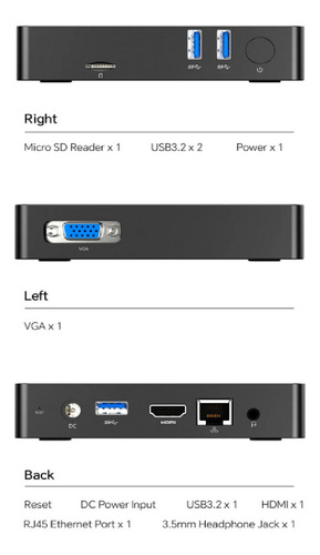 Mini Pc Soyo Intel N4000 6gb Ram 128gb Rom Windows 11 Bivolt
