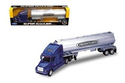 1/32 Trailer Freightliner Century Class Pipa Azul Welly