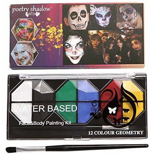 Pintura Corporal - Face Paint, Body Paint Kit For Kids And A