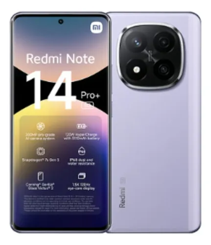 Celular Xiaomi Redmi Note 14 Pro 5g Plus 256gb 8ram 200mpx