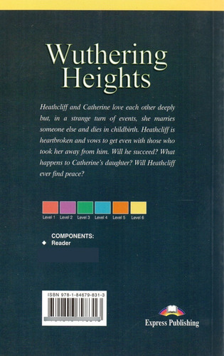 Wuthering Heights: Classic Readers, De Emily Bronte. Literatura En Inglés Editorial Express Publishing, Tapa Blanda, Edición 2009 En Inglés