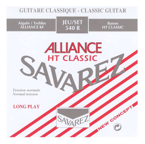 Pack 2 Encordados Guitarra Clasica Savarez 540r
