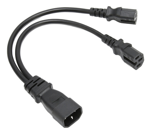 Cable Divisor De Alimentación Iec320 C14 A Dual C15 A Hembra