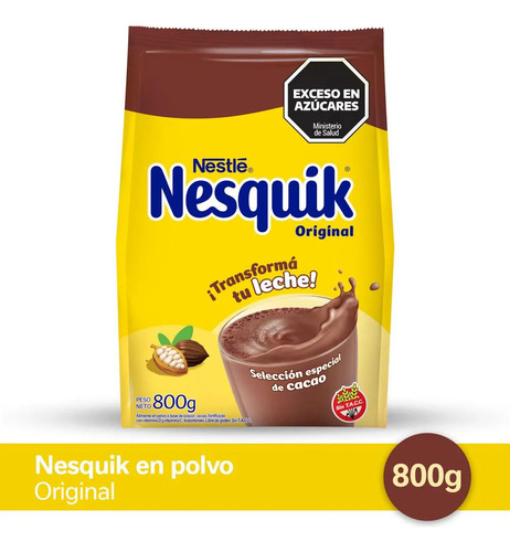 Cacao Nesquik 800 Grs