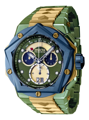 Reloj Para Hombres Invicta Helios 39260 Menta, Oro