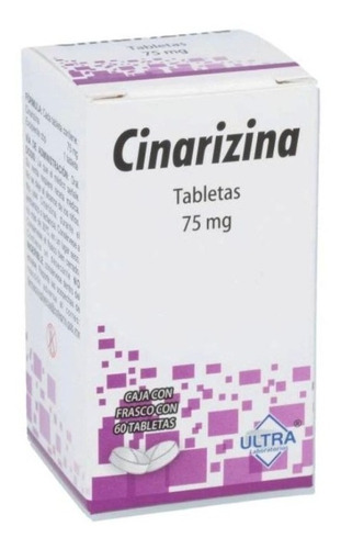 Cinarizina 75 Mg C/60 Tabletas Ultra 