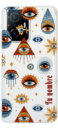 Funda Para Xiaomi Ojo Turco Nazar Talismán Con Tu Nombre