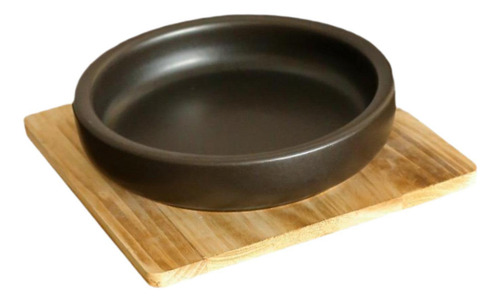 Cuenco Dolsot Bibimbap, Olla Dolsot Redonda, Diámetro 22cm