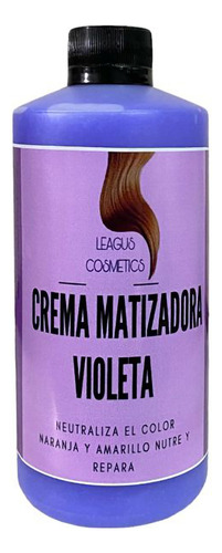 Crema Matizadora Violeta Efecto Rubio Platino 1 Litro