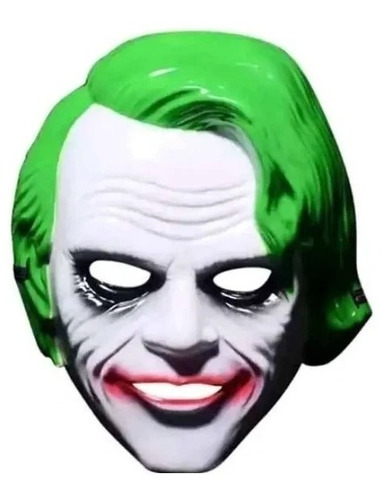 Mascara Del Guasón Joker Plástica Disfraz