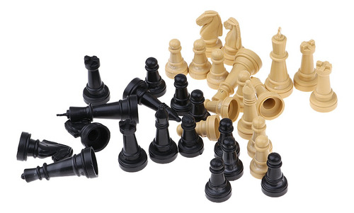 de madera 50 x 32 piezas/lote piezas de ajedrez 