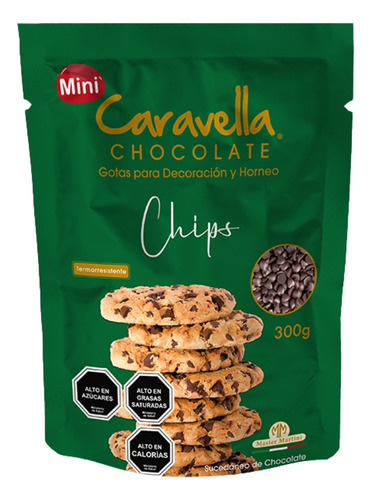 Mini Caravella Chips Termorresistentes 300 Grs