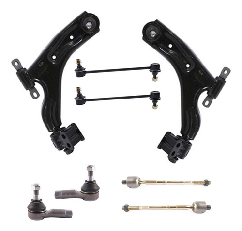 Kit Bieletas+axial+terminales+bandejas Chev Spark Gt 2010/19