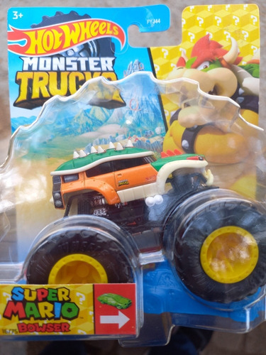 Hot Wheels Monster  Truck  Super Mario Bowser