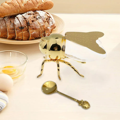 . Exquisita Maceta De Miel Con Forma De Abeja, Adorno Decora