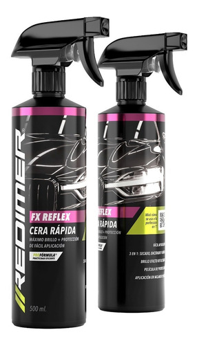 Cera Rápida Para Auto Fx Reflex - Redimer 500ml