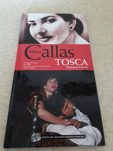 Maria Callas Giacomo Puccini Tosca Libro Y Cd Doble