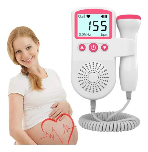 Monitor Doppler Fetal Alta Medición  +  2 Gel + Pilas 