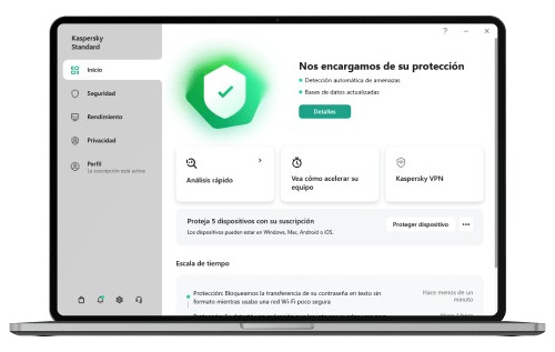 Kaspersky Standard 5 Dispositivos, 1 Año Licencia Digital