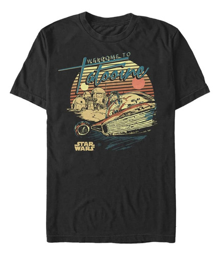 Star Wars & Tall Vacation Spot Camiseta De Manga Corta Para 