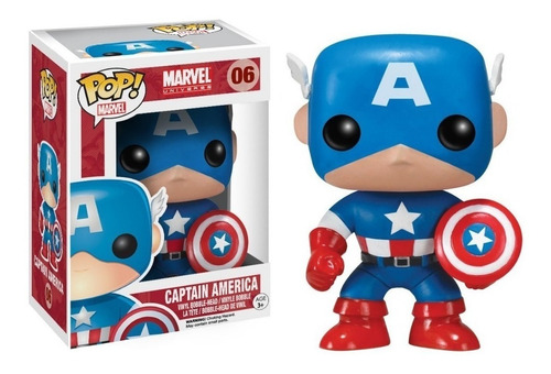 Funko Pop! 06 Capitan America Original Marvel - Candos 