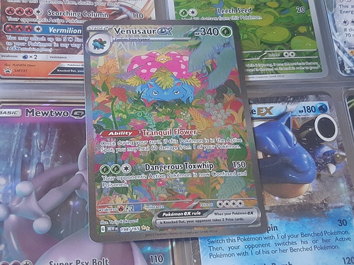 Venusaur Ex 198/165,original De Pokemon Tcg,ex,2023.tcg.