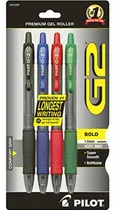 Comprar Pilot G2 Bolígrafos Retráctiles De Tinta De Gel De Alta