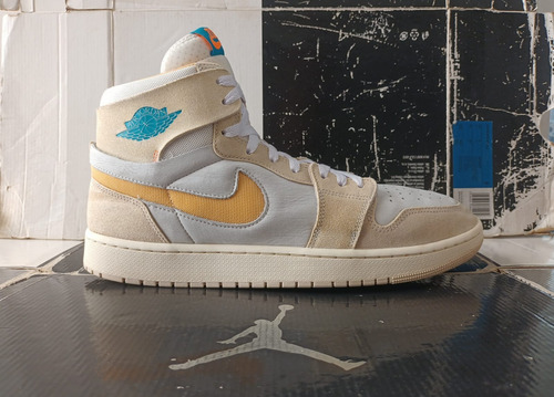 Tenis Mj 1 High Cmft 2 Light Orewood (31cm) Air Zoom Suede (Usado)
