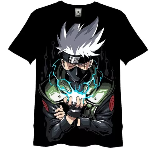 Camisa Camiseta 3d Full Naruto Uzumaki Desenho Animado