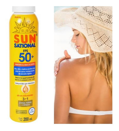 Sunsational Protección Solar Fps50 Hidratante 200ml
