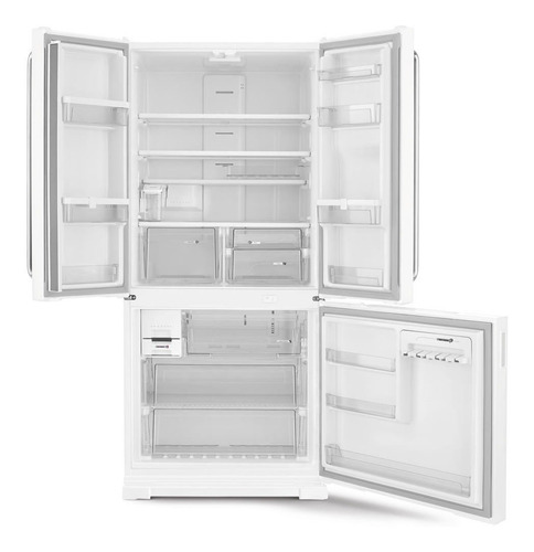 Imagen 2 de 6 de Heladera a gas no frost Whirlpool WRO80 blanca con freezer 541L 220V