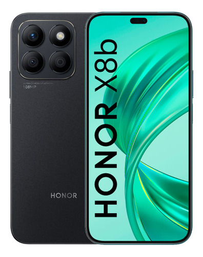 Celular Honor X8b 256gb 8gb Ram 108+5+2mp/50mp 6.7  Negro