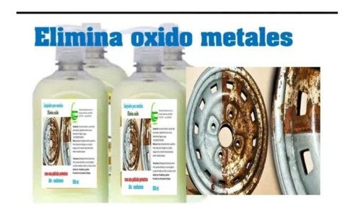 Poderoso Quita Oxido Para Metales Litro