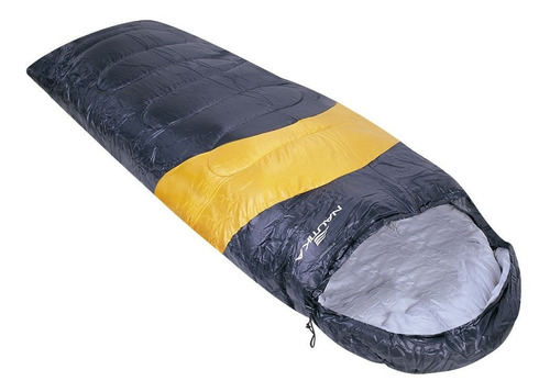 Saco De Dormir Viper 5º A 12º Preto E Laranja Nautika 230100