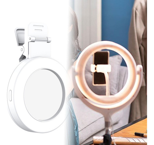 . Luz De Relleno For Teléfono, Piezas For Selfie, Lámpara