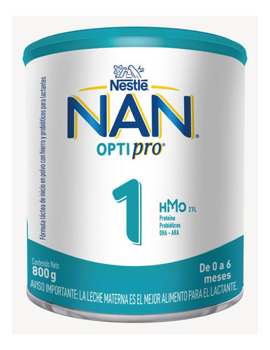 Nan 1 Optipro Con Hm-o 800g Fórmula Infantil