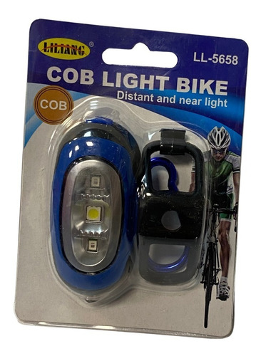 Luz Para Bicicleta 3 Posiciones.pila Boton Led-works!!