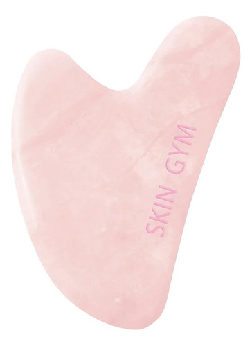 Masajeador Facial Skin Gym Rose Quartz Sculpty Heart Gua Sha