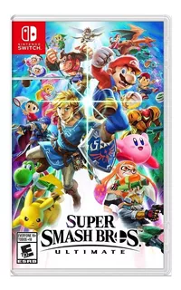 Super Smash Bros Ultimate Nintendo Switch Nuevo En Español