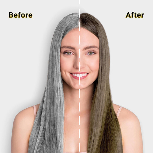 Herbishh Hair Color Shampoo 10 Bolsitas + 1 Bolsa De Mascari