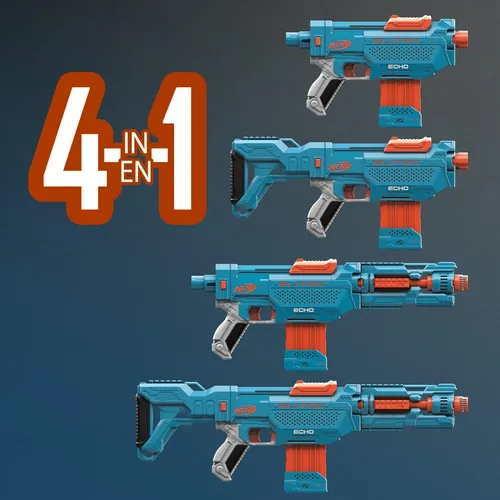 Pistola Nerf Elite 2.0 Echo Cs-10 Blaster +24 Dardos Orginal