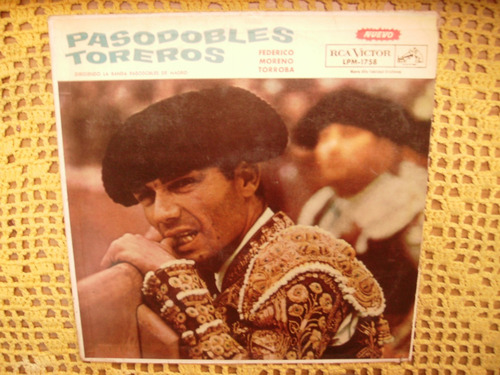 Federico Moreno Torroba / Pasodobles Toreros - Lp Vinilo